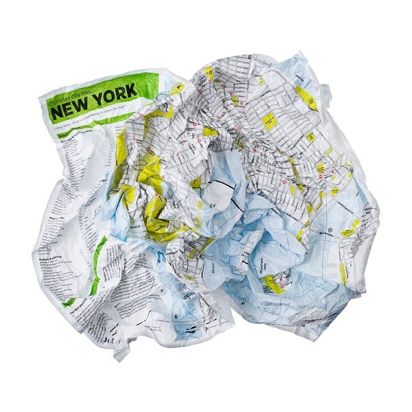 Hartă turistică șifonată Palomar New York-image-2