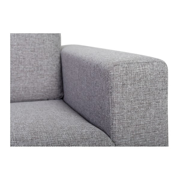 Canapea cu 3 locuri Scandic Focus, gri-image-3