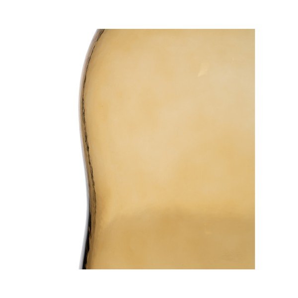 Vază galben ocru din sticlă (înălțime 35 cm) Amber – Ixia-image-2
