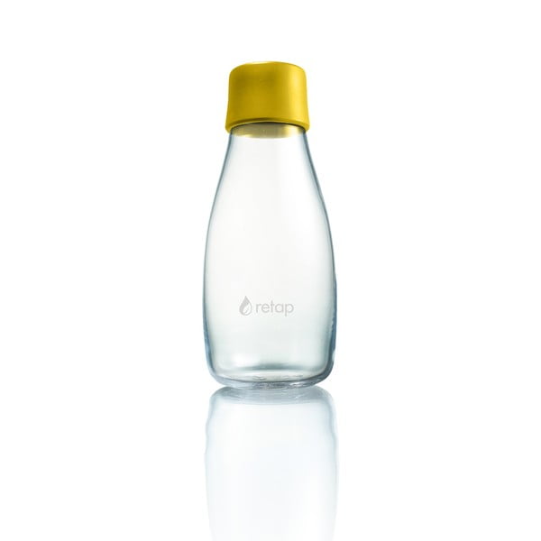 Sticlă ReTap, 300 ml, galben închis
