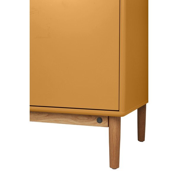 Dulap cu chiuvetă fără baterie galben muștar suspendat 80x62 cm Color Bath – Tom Tailor-image-1