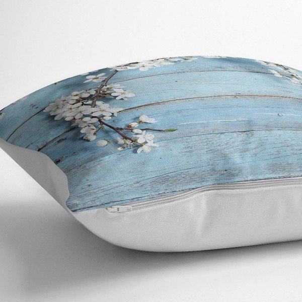 Set 4 fețe de pernă decorative Minimalist Cushion Covers Winter Flowers, 45 x 45 cm-image-4