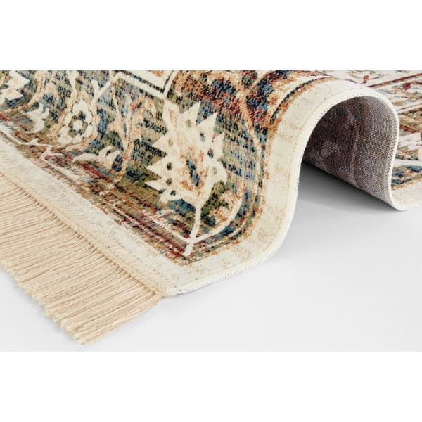 Covor cu bumbac Nouristan Modern Belutsch, 95 x 140 cm, galben-image-2