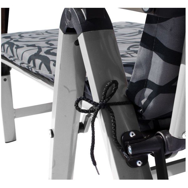 Șezlong de grădină negru din metal Ass Comfort - Sun Garden-image-1