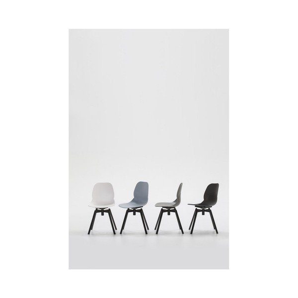 Set 4 scaune Marckeric Alice, negru-image-1
