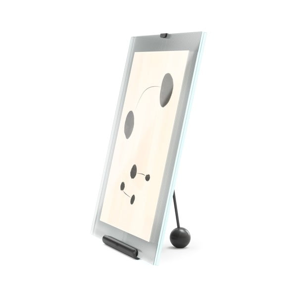 Ramă foto neagră cu picior de susținere din sticlă 26x30,5 cm Flute – Umbra-image-4