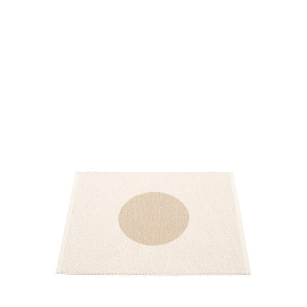 Covor pentru exterior și interior bej 70x90 cm Vera Beige – Pappelina-image-2