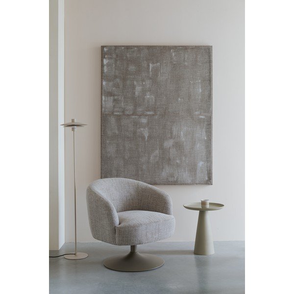 Fotoliu bej pivotant Renate – White Label-image-1