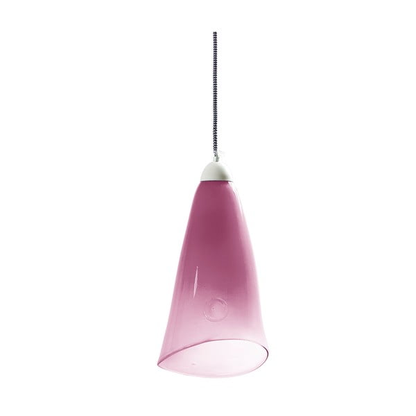 Lampă plafon Glass, roz