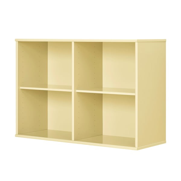 Bibliotecă galben-deschis suspendată 89x61 cm Mistral – Hammel Furniture-image-1