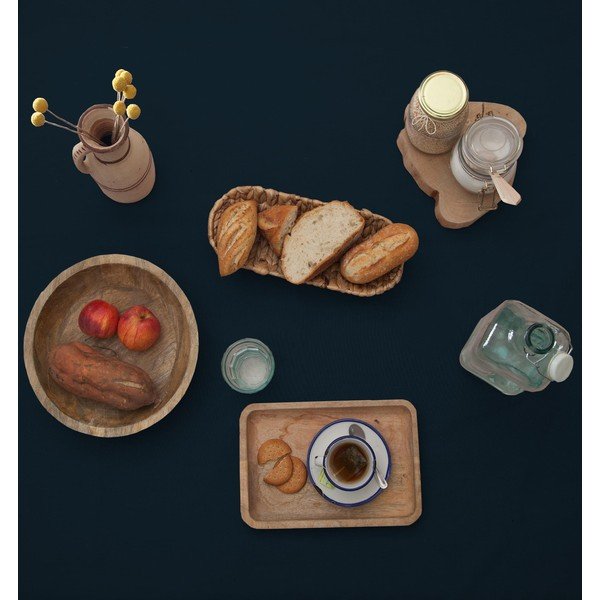 Față de masă Really Nice Things Deep Blue, 140 x 140 cm-image-2