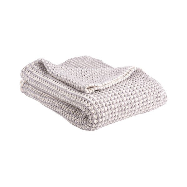 Pătură din bumbac tricotată 130x170 cm Topaz   – PT LIVING-image-4