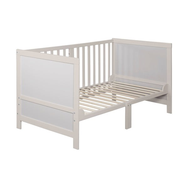 Pătuț gri cu înălțime reglabilă 70x140 cm Easy Sleep – Roba-image-4