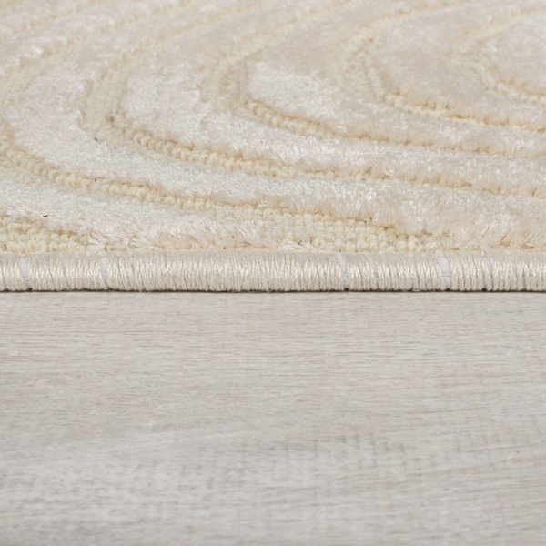 Covor bej tip traversă din lână 80x230 cm Channel – Flair Rugs-image-3
