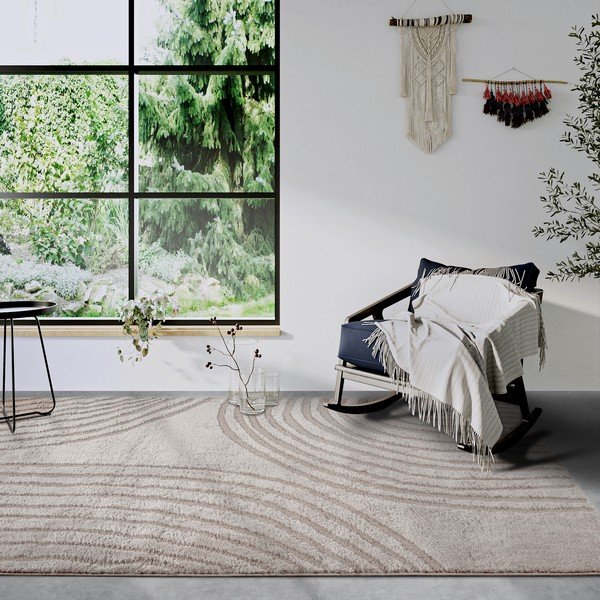 Covor bej 160x235 cm Pigment Beige – Elle Decoration-image-1