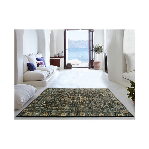 Covor potrivit și pentru exterior Universal Lara Black, 120 x 170 cm, negru-image-1