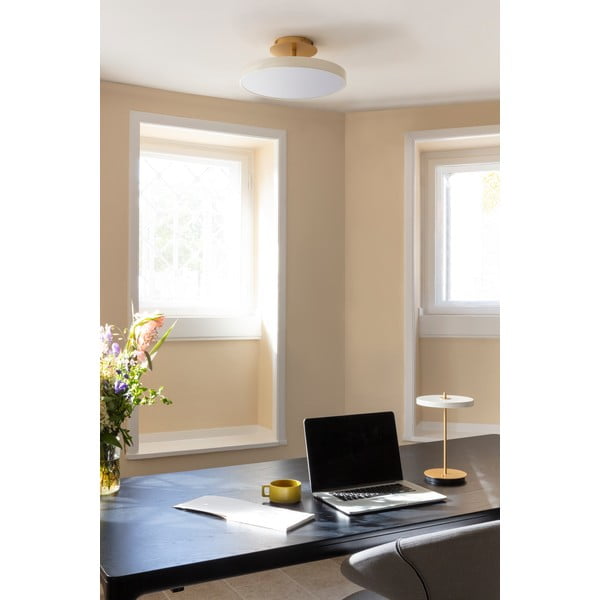 Plafonieră albă LED cu abajur din metal ø 43 cm Asteria Up – UMAGE-image-1