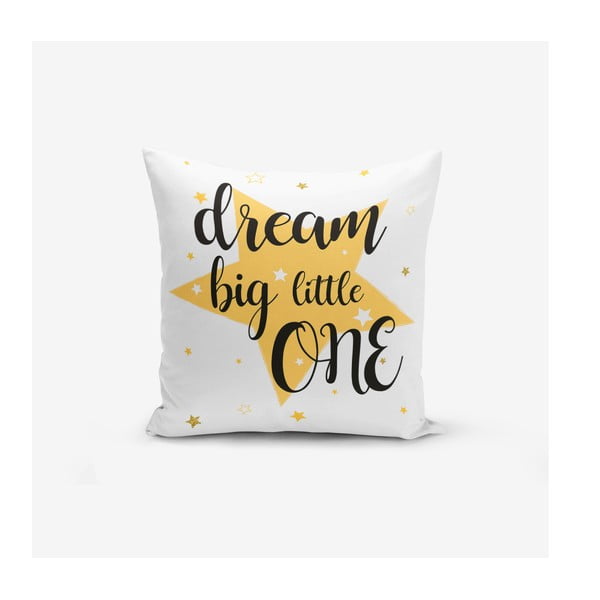Față de pernă pentru copii 43x43 cm Dream Big – Mila Home
