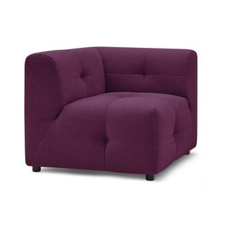Modul pentru canapea violet Kleber - Bobochic Paris