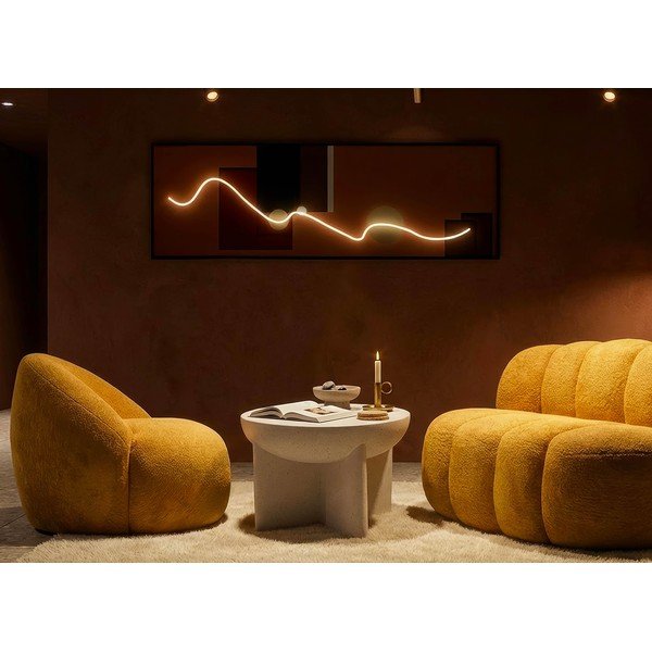 Tablou cu ramă/pe pânză imprimat 50x150 cm LED – Mauro Ferretti-image-4