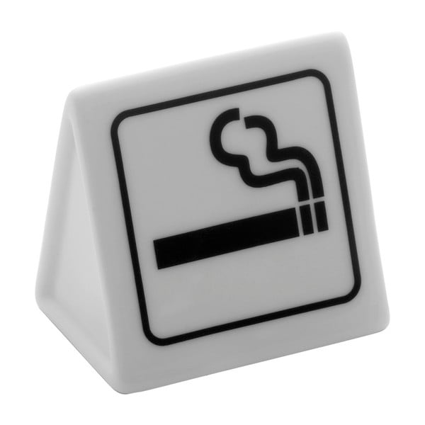 Simbol din porțelan Steel Function Smoking Area