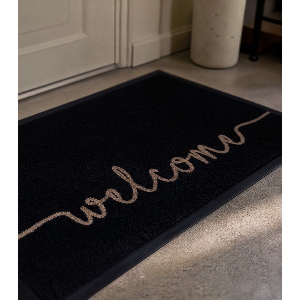 Covoraș intrare Hanse Home Cozy Welcome 45x75 cm, negru-image-3