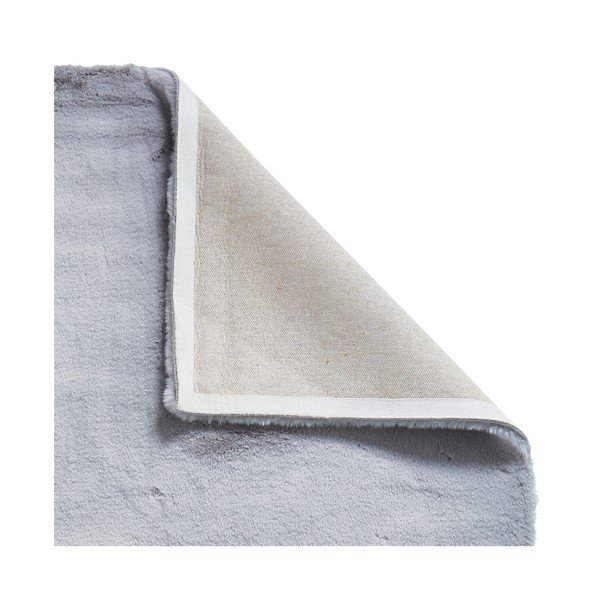 Covor Think Rugs Teddy, 80 x 150 cm, gri argintiu-image-2
