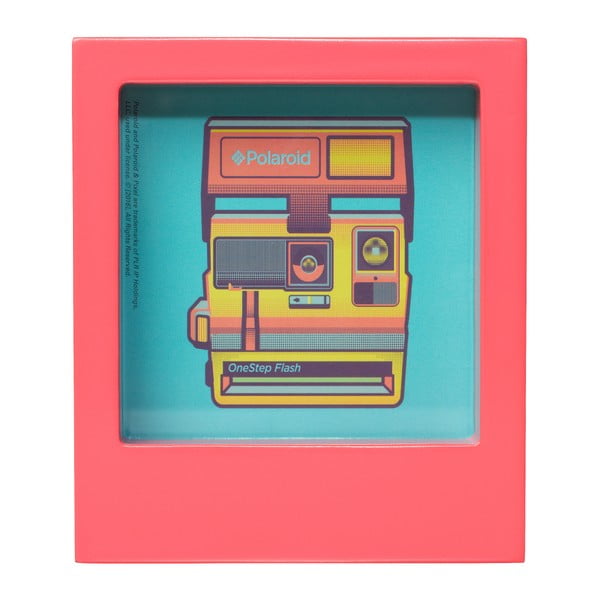 Ramă foto Polaroid, roz-image-3