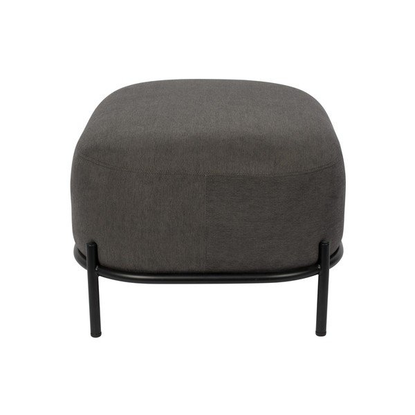 Taburet White Label Polly, gri închis-image-3