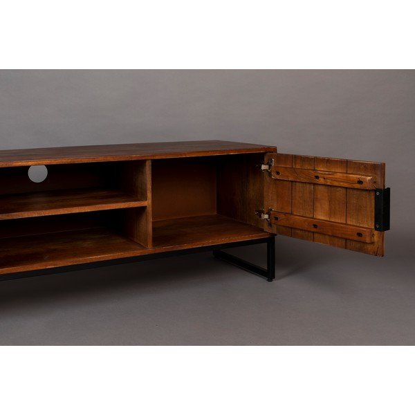 Comodă TV Dutchbone Saroo, maro-image-1