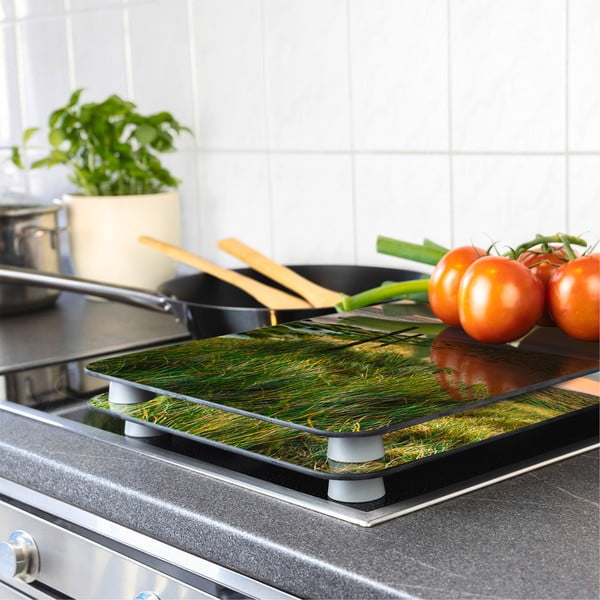 Protecții de aragaz 2 buc. din sticlă temperată 52x30 cm Lighthouse - Maximex-image-1