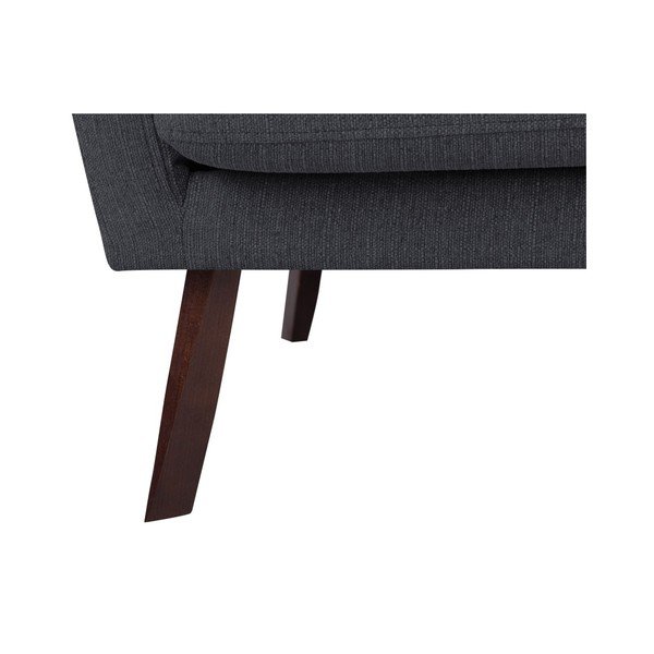 Fotoliu Mazzini Sofas Elena, gri închi-image-2