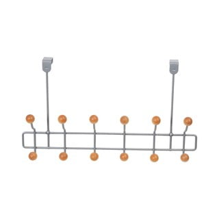 Cuier de ușă argintiu din metal 51 cm Billy – Compactor