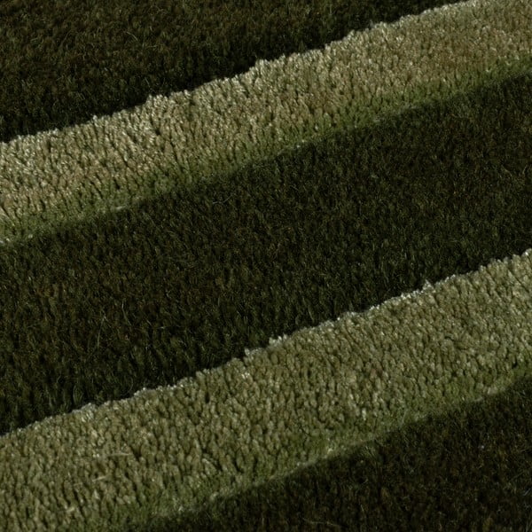 Covor verde închis țesut manual din lână 160x230 cm Gatsby – Flair Rugs-image-2