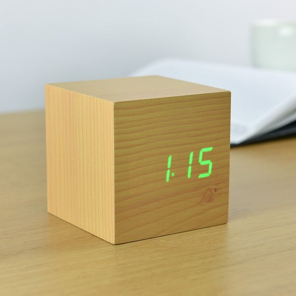 Ceas deșteptător digital Cube Click – Gingko-image-2
