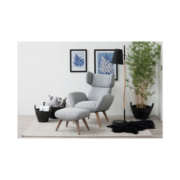 Taburet Actona Balfour, gri-image-2