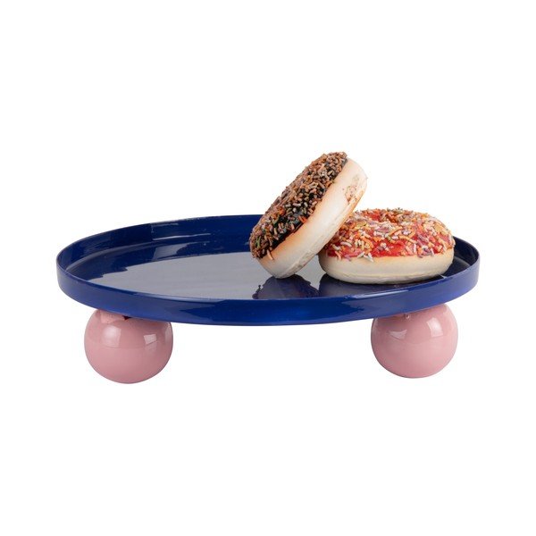 Tavă decorativă din metal ø 25 cm Double Funky – PT LIVING-image-3