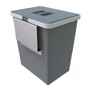 Coș de gunoi de plastic încorporat 18 l Easy - Elletipi
