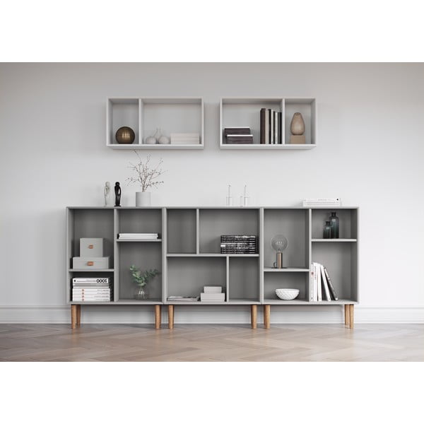 Sistem de rafturi modulare gri deschis 70x70 cm Z Cube - Tenzo-image-1