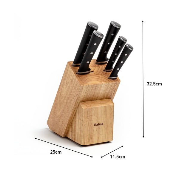 Bloc cu 5 cuțite Ice Force - Tefal-image-2