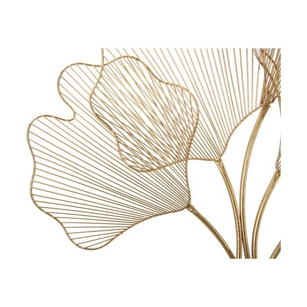 Decorațiune pentru perete Mauro Ferretti Glam Leaf, 69 x 62 cm, auriu-image-3