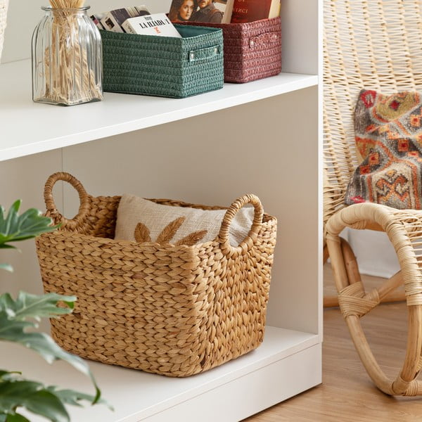 Coș de depozitare din răchită 56x37x31,5 cm Caracas XXL – Compactor-image-1