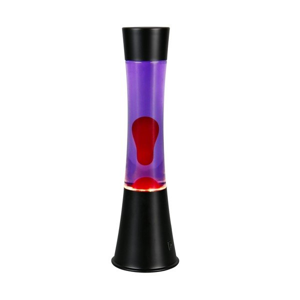 Lava lamp neagră LED (înălțime 39,5 cm) Etna – Reality