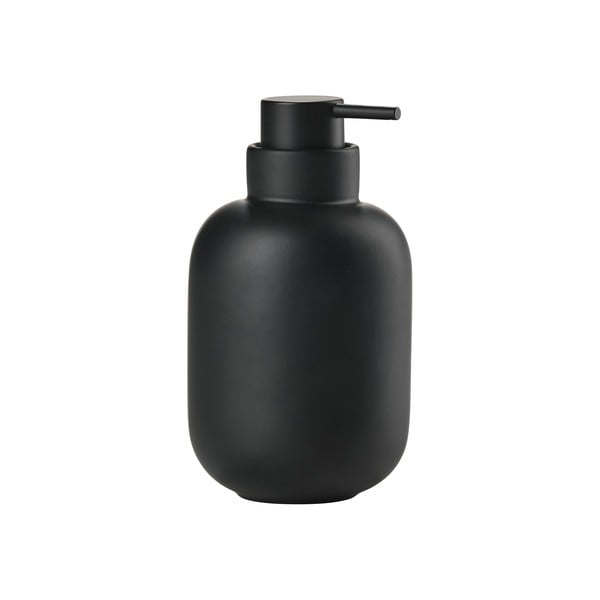 Dozator de săpun lichid negru din gresie ceramică 300 ml Sensu – Zone