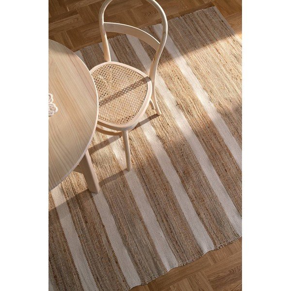 Covor în culoare naturală țesut manual din amestec de iută 160x230 cm Otti – Jotex-image-1