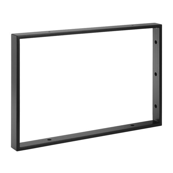 Suport pentru blat negru din oțel 49x4 cm – Sapho