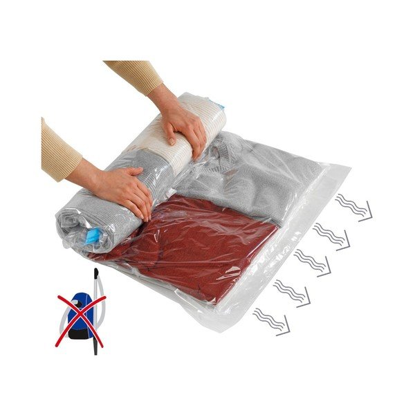 Sac depozitare compresie Wenko Roll, 60 x 95 cm-image-1