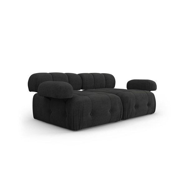 Canapea neagră 192 cm Ferento – Cosmopolitan Design-image-1