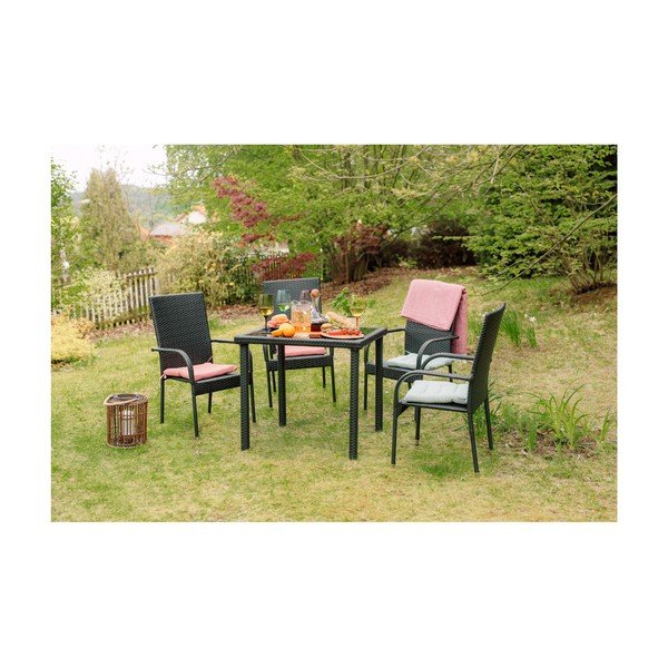 Set mobilier grădină din ratan artificial Timpana Simba-image-3