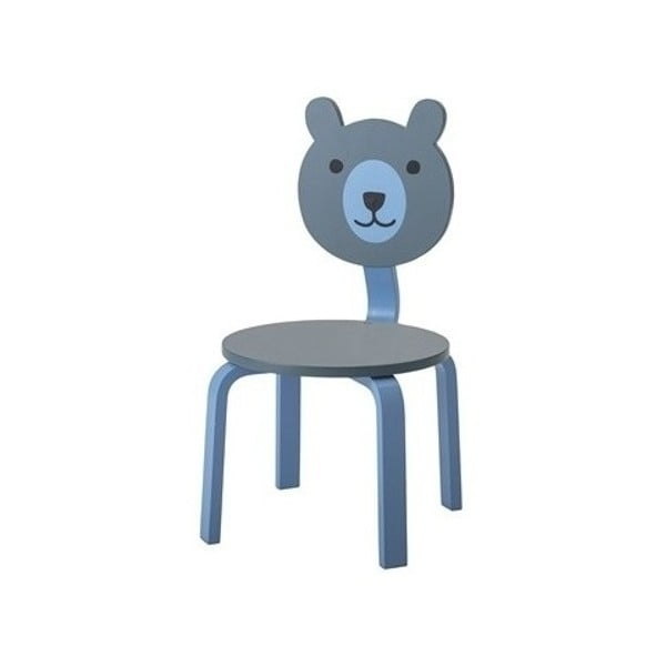 Scaun pentru copii Bloomingville Bear, albastru